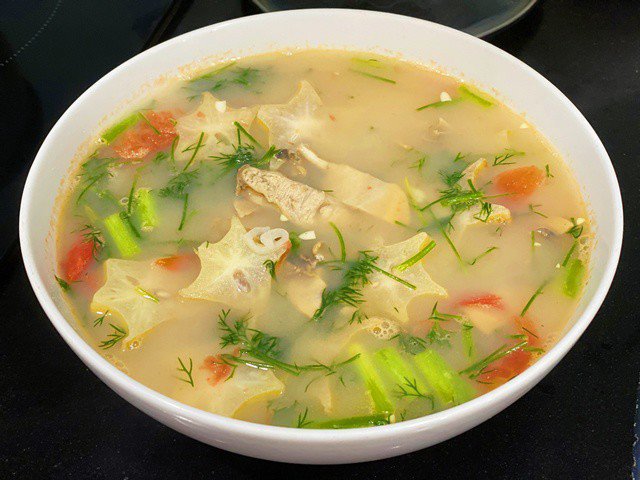 Bữa cơm 3 món giản dị, có món canh chua vừa ngon lại thanh mát-5