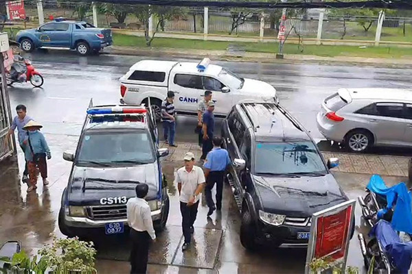 Nghi phạm dùng súng cướp ngân hàng ở Tiền Giang đã bị bắt-2