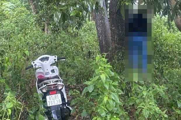 Phát hiện một phụ nữ tử vong trong tư thế treo cổ-1