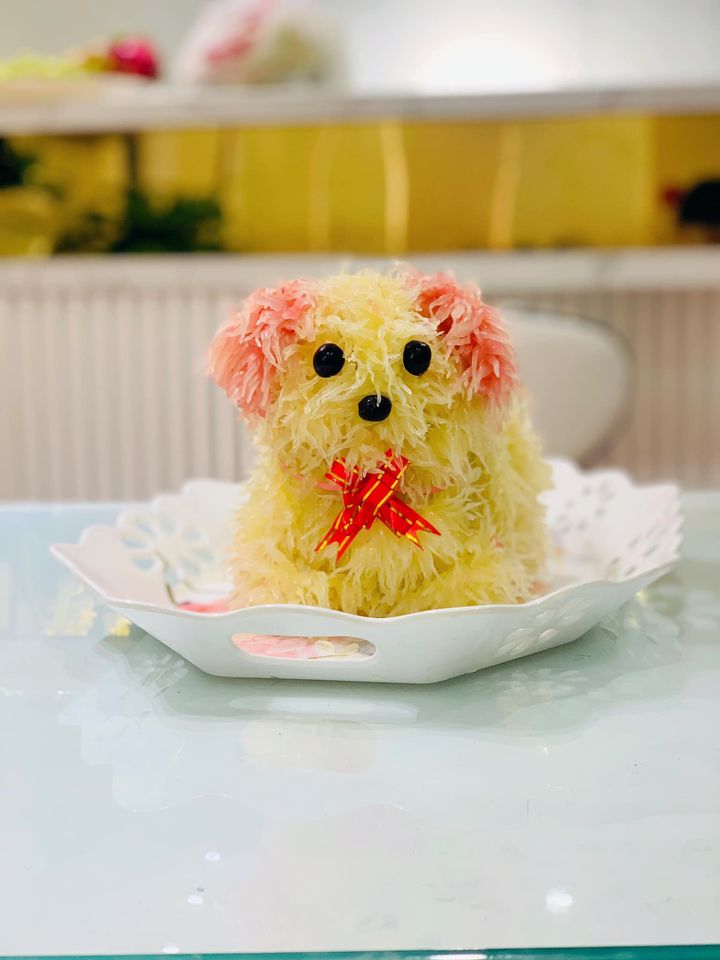 Mách bạn cách làm chó bưởi xinh xắn, trang trí cực đẹp cho mâm cỗ Trung thu-1