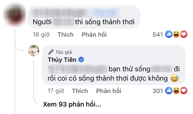 Thủy Tiên đáp trả cực gắt khi bị netizen công kích sống lỗi nhưng vẫn thảnh thơi-2