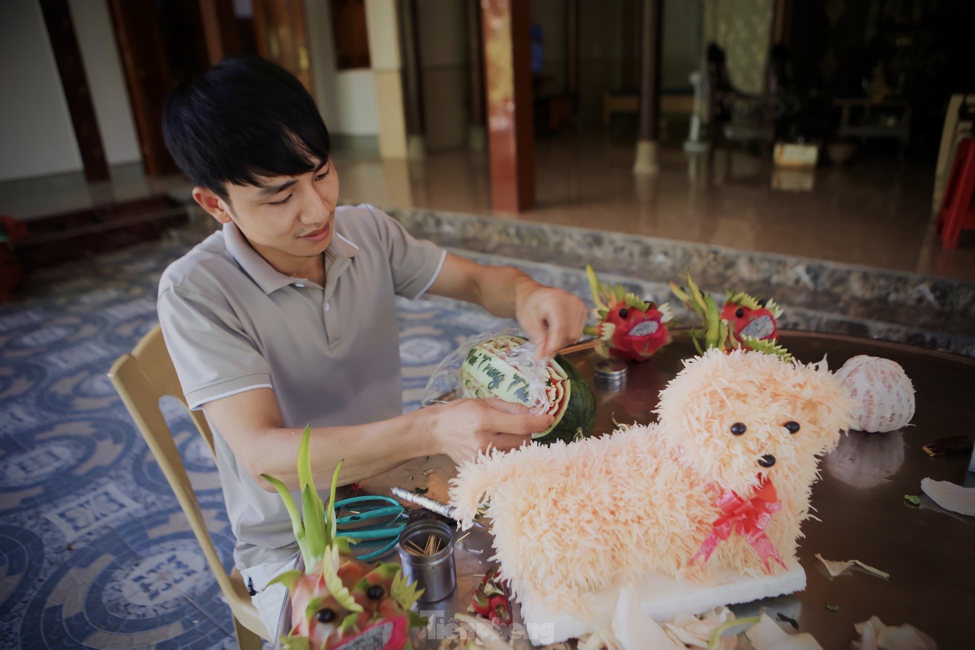 Chàng trai 9x làm mâm cỗ trung thu đẹp mắt, khách liên tục chốt đơn-6