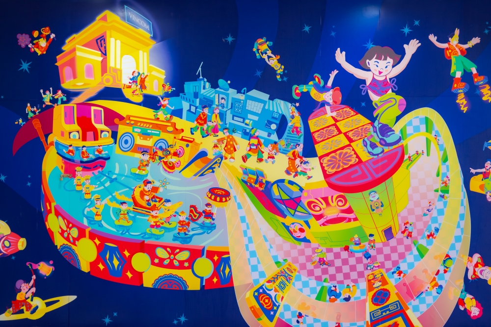 Đón Tết đoàn viên trong không gian ‘Tươi màu sắc Việt’ ở Vincom-1