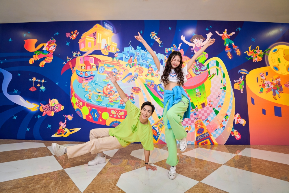 Đón Tết đoàn viên trong không gian ‘Tươi màu sắc Việt’ ở Vincom-4