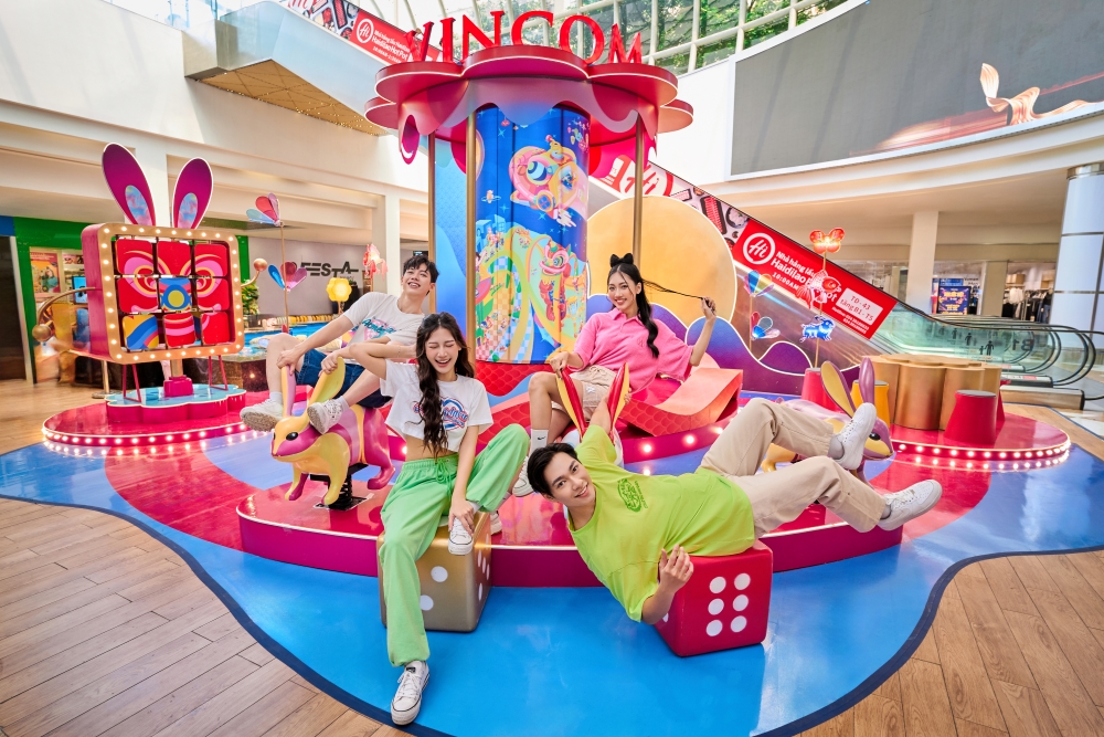Đón Tết đoàn viên trong không gian ‘Tươi màu sắc Việt’ ở Vincom-7