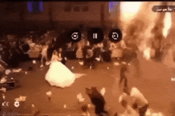 Camera ghi lại cảnh tượng kinh hoàng trong đám cưới khiến ít nhất 100 người tử vong, tiệc vui bỗng hóa tang thương