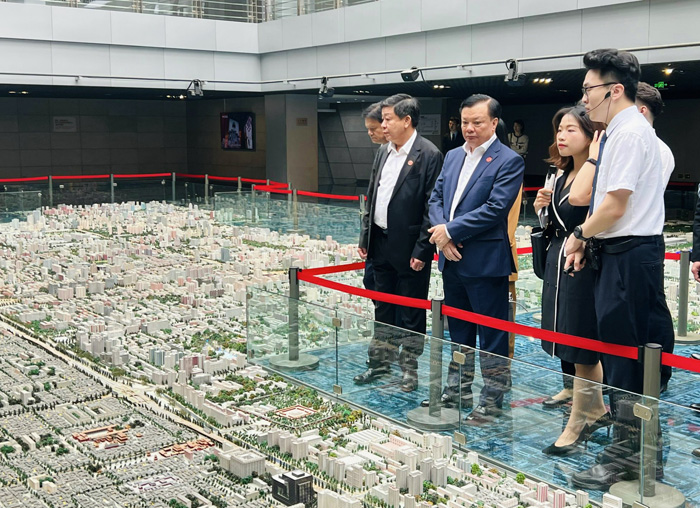 Đoàn đại biểu thành phố Hà Nội tham quan một số mô hình quản lý, phát triển đô thị Bắc Kinh, Trung Quốc-1
