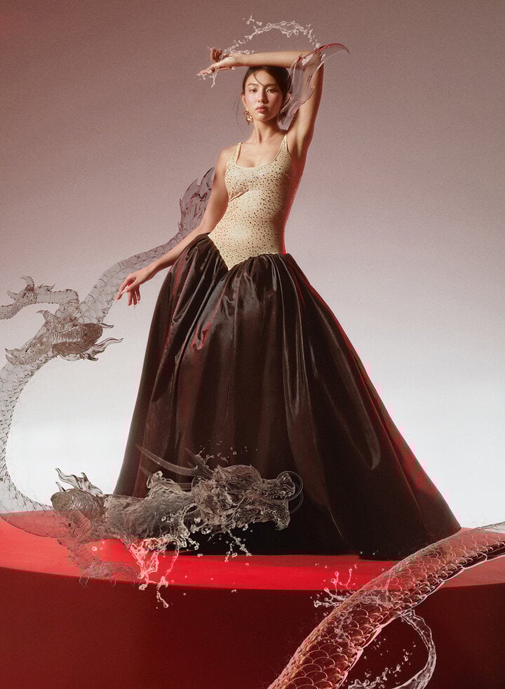 Hoa hậu Thùy Tiên đẹp ma mị trong bộ ảnh đón Trung thu-4