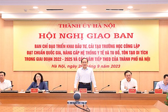 Tập trung rà soát tổng thể, cân đối bổ sung nguồn lực thực hiện các dự án thuộc 3 lĩnh vực y tế, giáo dục, văn hóa