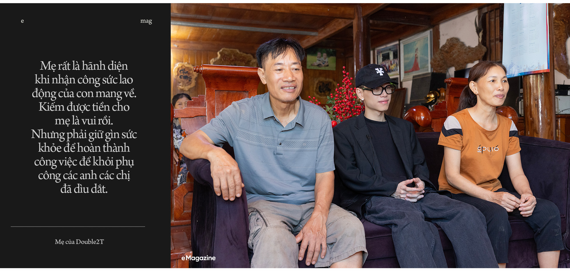 Về quê cùng người miền núi chất Double2T: Lần đầu đem tiền cho mẹ, mang cúp tặng cha và hát trước hàng nghìn người!-4