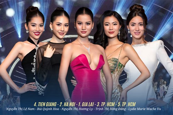 5 ứng viên sáng giá nhất Miss Universe Vietnam 2023