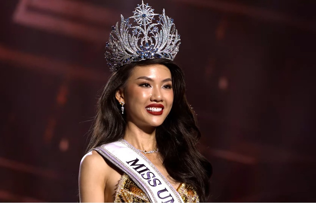 Bùi Quỳnh Hoa - Tân Miss Universe Vietnam 2023 từng bị bố phản đối thi hoa hậu-1