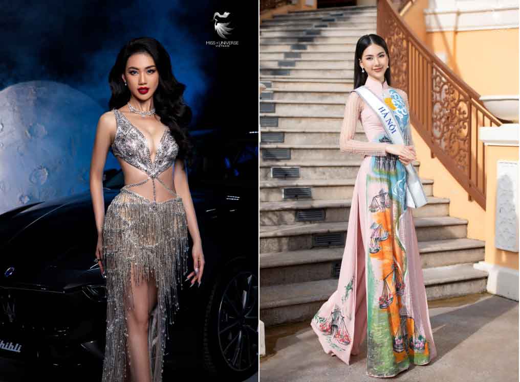 Bùi Quỳnh Hoa - Tân Miss Universe Vietnam 2023 từng bị bố phản đối thi hoa hậu-2