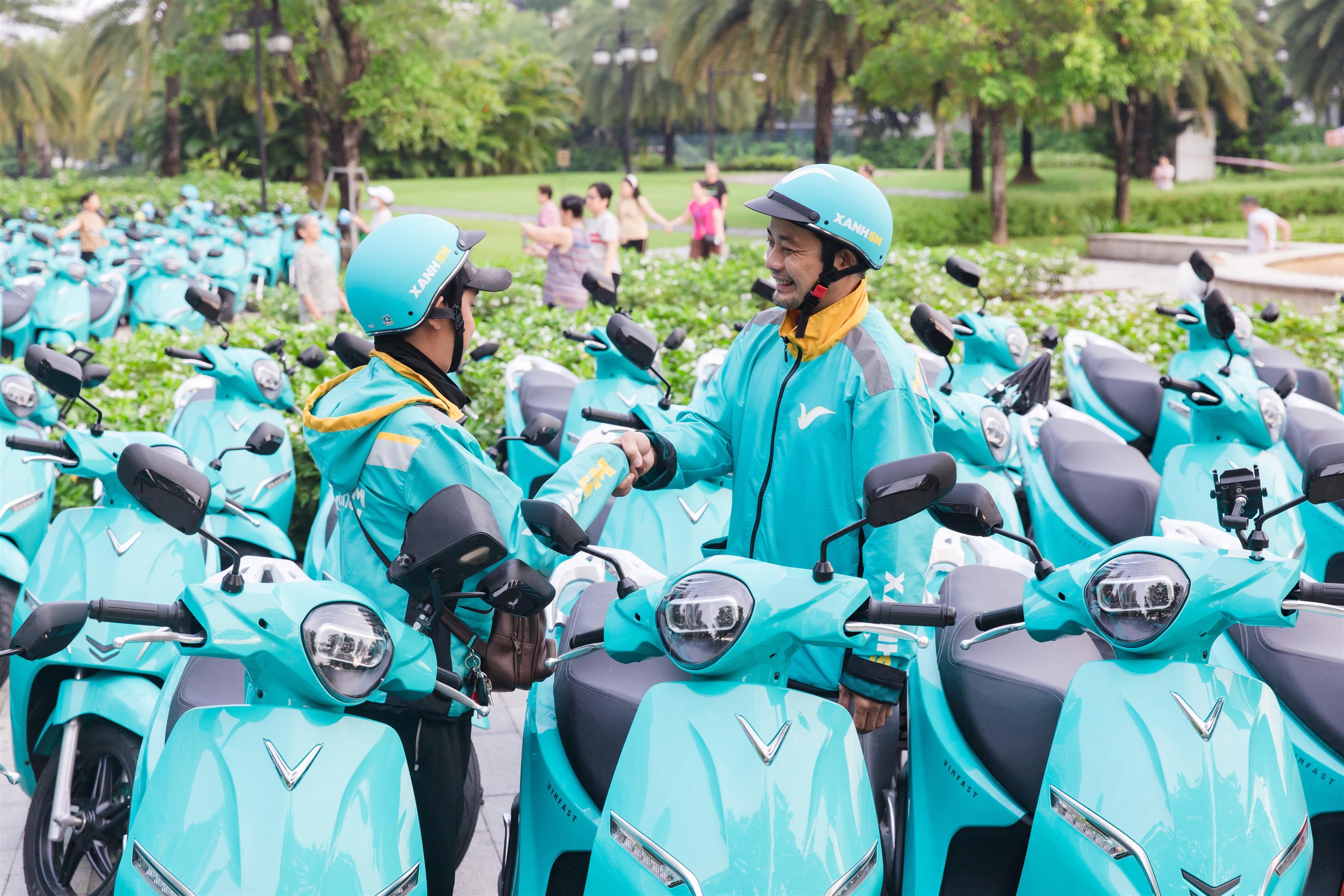 Dịch vụ xe máy điện Xanh SM Bike có mặt tại TP.HCM-2