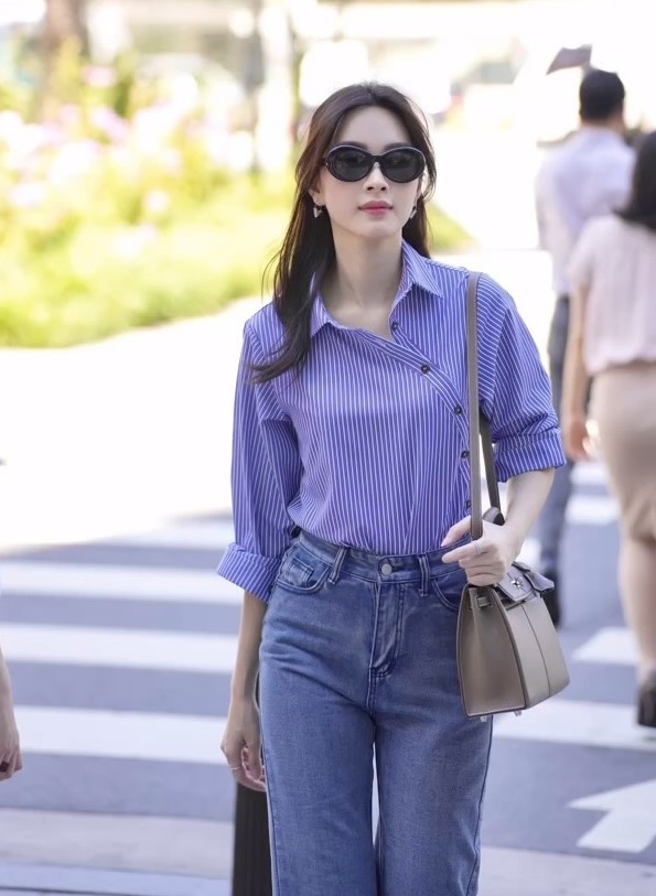 Tham khảo cách diện đồ sáng màu hack tuổi mà vẫn thanh lịch của Hoa hậu Thu Thảo-3