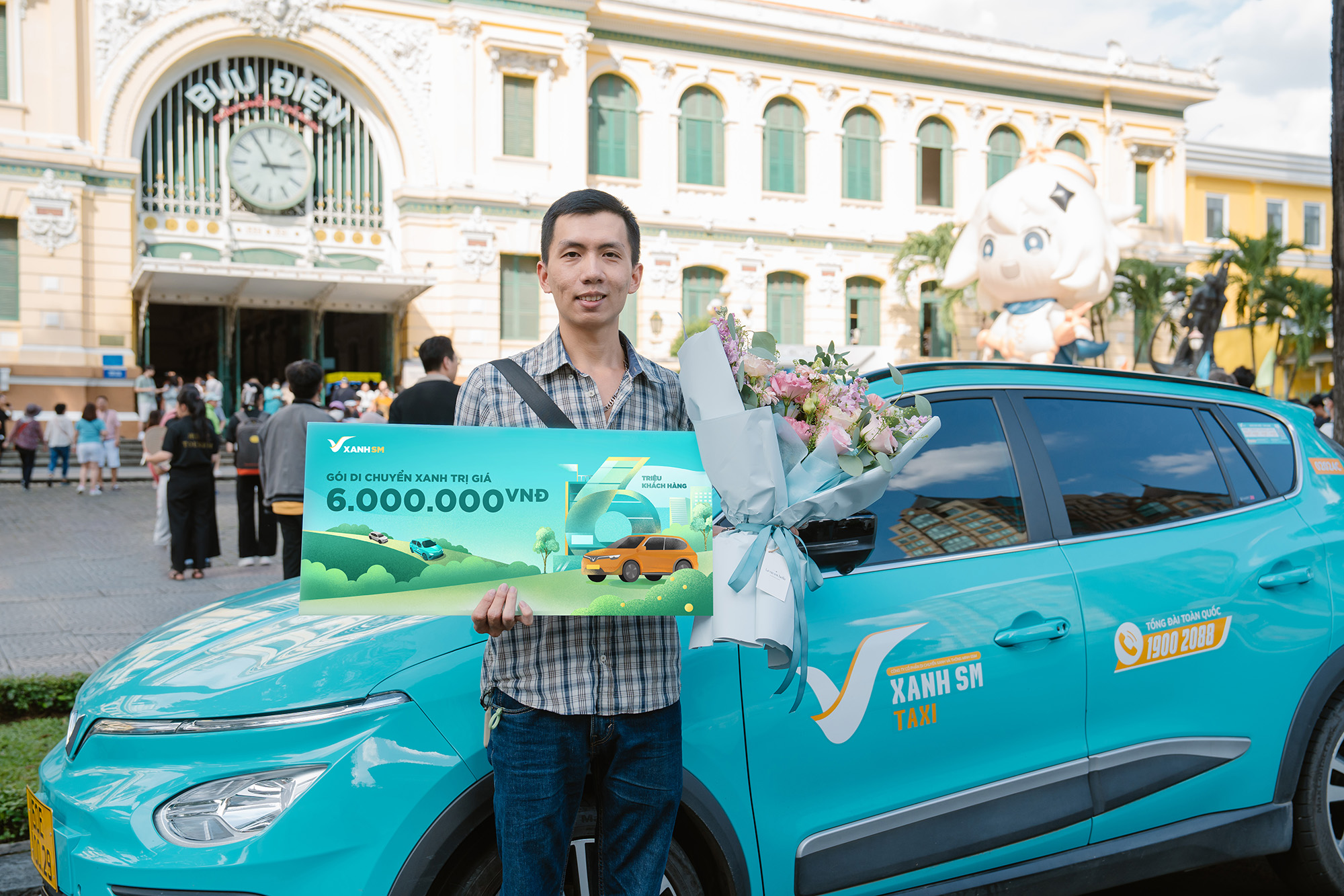 Xanh SM đón khách hàng thứ 6 triệu-3