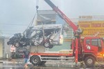 Vụ tai nạn kinh hoàng ở Đồng Nai làm 9 người thương vong: Góc nhìn từ camera chiếc xe gây tai nạn đầu tiên-1