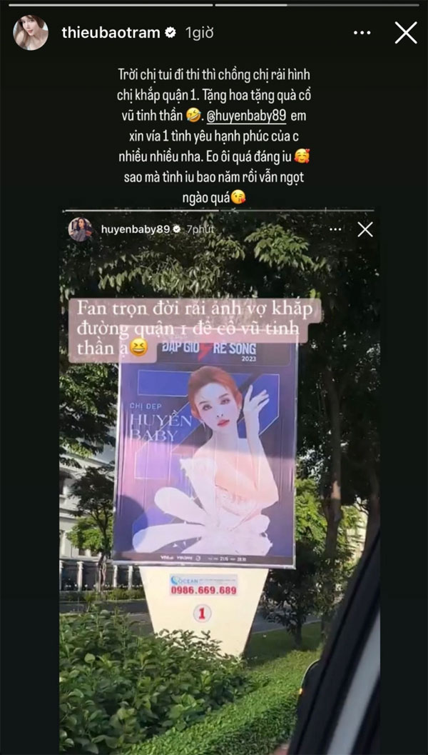 Huyền Baby được chồng dựng ảnh quảng cáo khắp quận 1, mẹ chồng đòi lập FC để ủng hộ: Nhân tố đáng gờm nhất hội Đạp Gió là đây!-3