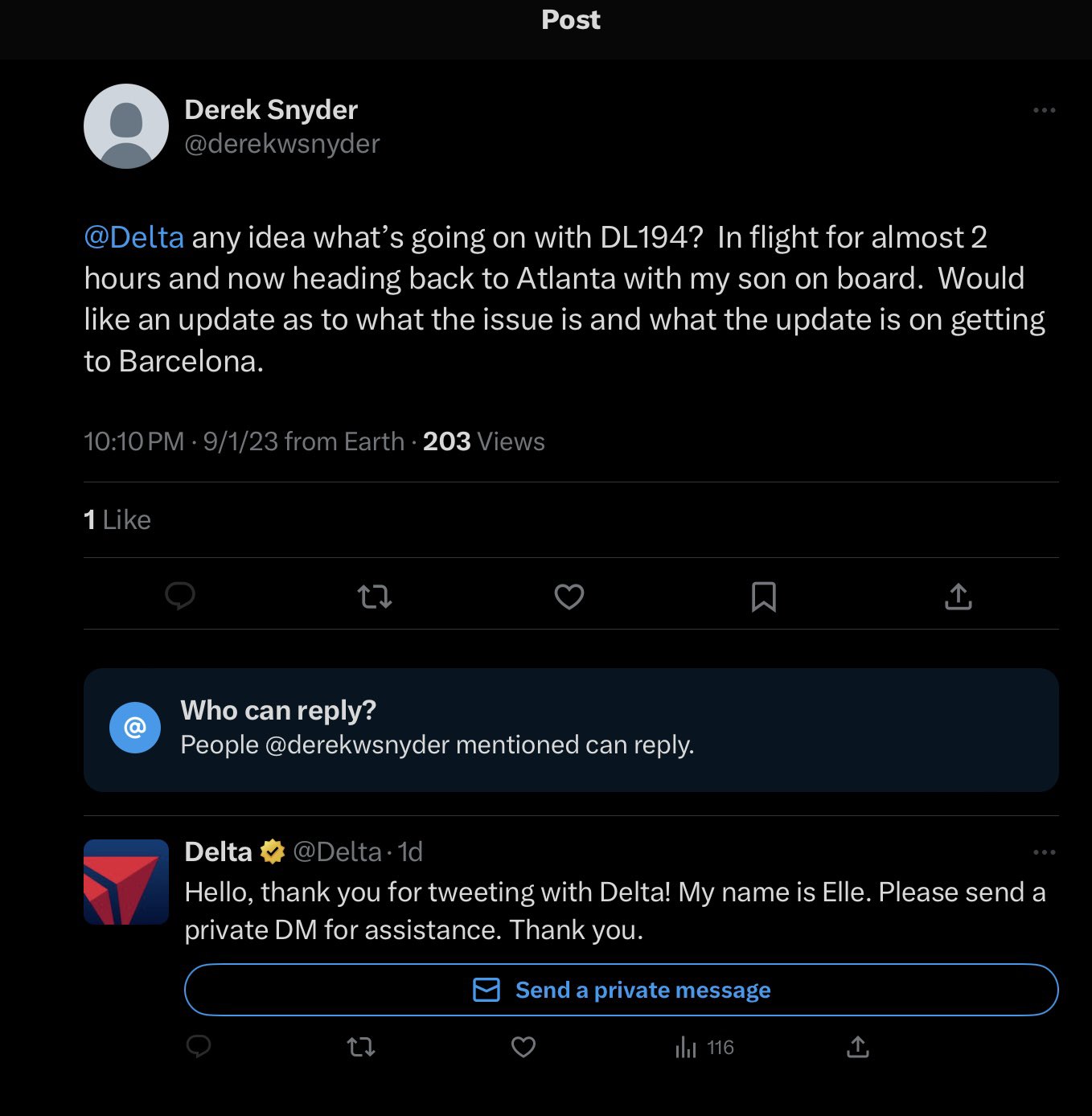 Đang ở độ cao hàng nghìn mét, phi công bất ngờ thông báo máy bay phải quay đầu: Nguyên nhân từ tình huống khó đỡ-1
