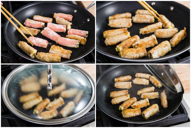 Thịt cuộn cà tím sốt gừng ngon miệng phòng cảm cúm-6