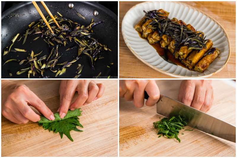 Thịt cuộn cà tím sốt gừng ngon miệng phòng cảm cúm-9