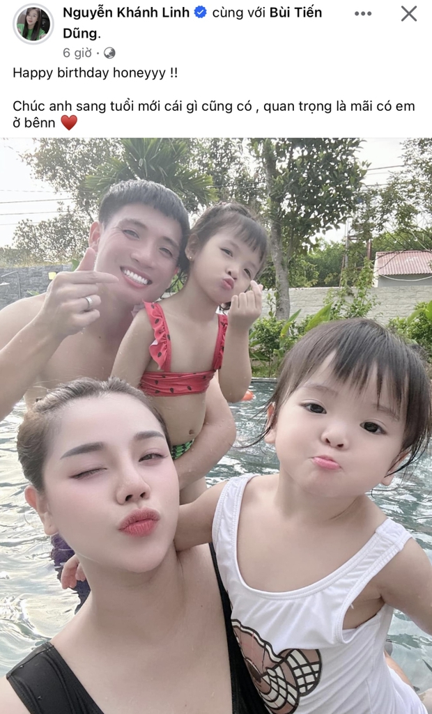 Vợ Bùi Tiến Dũng đăng Facebook nhắn gửi một điều đặc biệt đến chồng-1