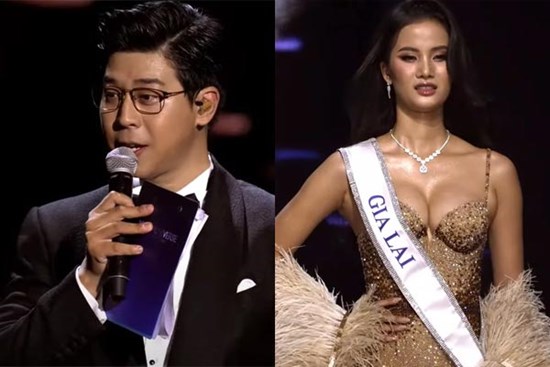 Bị chê bai cách dẫn kém duyên tại Miss Universe Vietnam 2023, nam MC lên tiếng xin lỗi