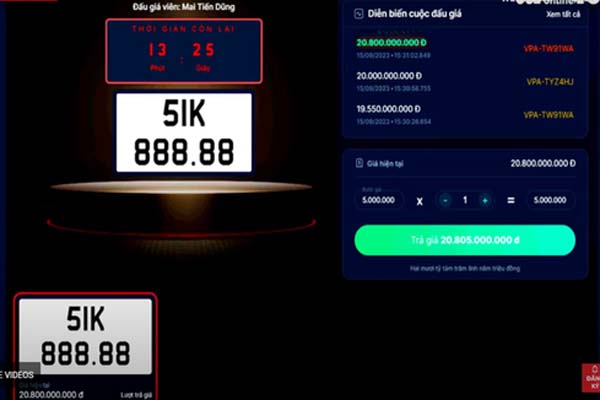 Biển số ô tô ‘sảnh rồng’ 30K-567.89, đấu giá lại hơn 16,5 tỷ đồng-3