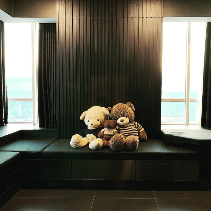 Bên trong căn penthouse cao cấp của Hoàng Thùy Linh: Gia chủ flex thú chơi hoa, cành quả siêu nghệ-3