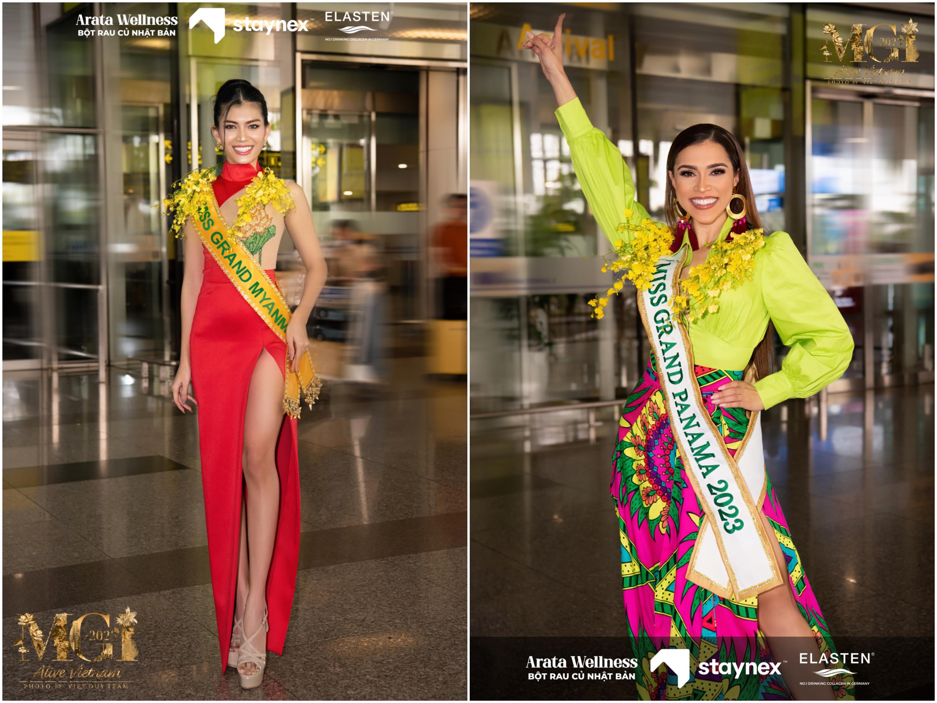 Những thí sinh Miss Grand International 2023 đầu tiên đã đến Việt Nam-2