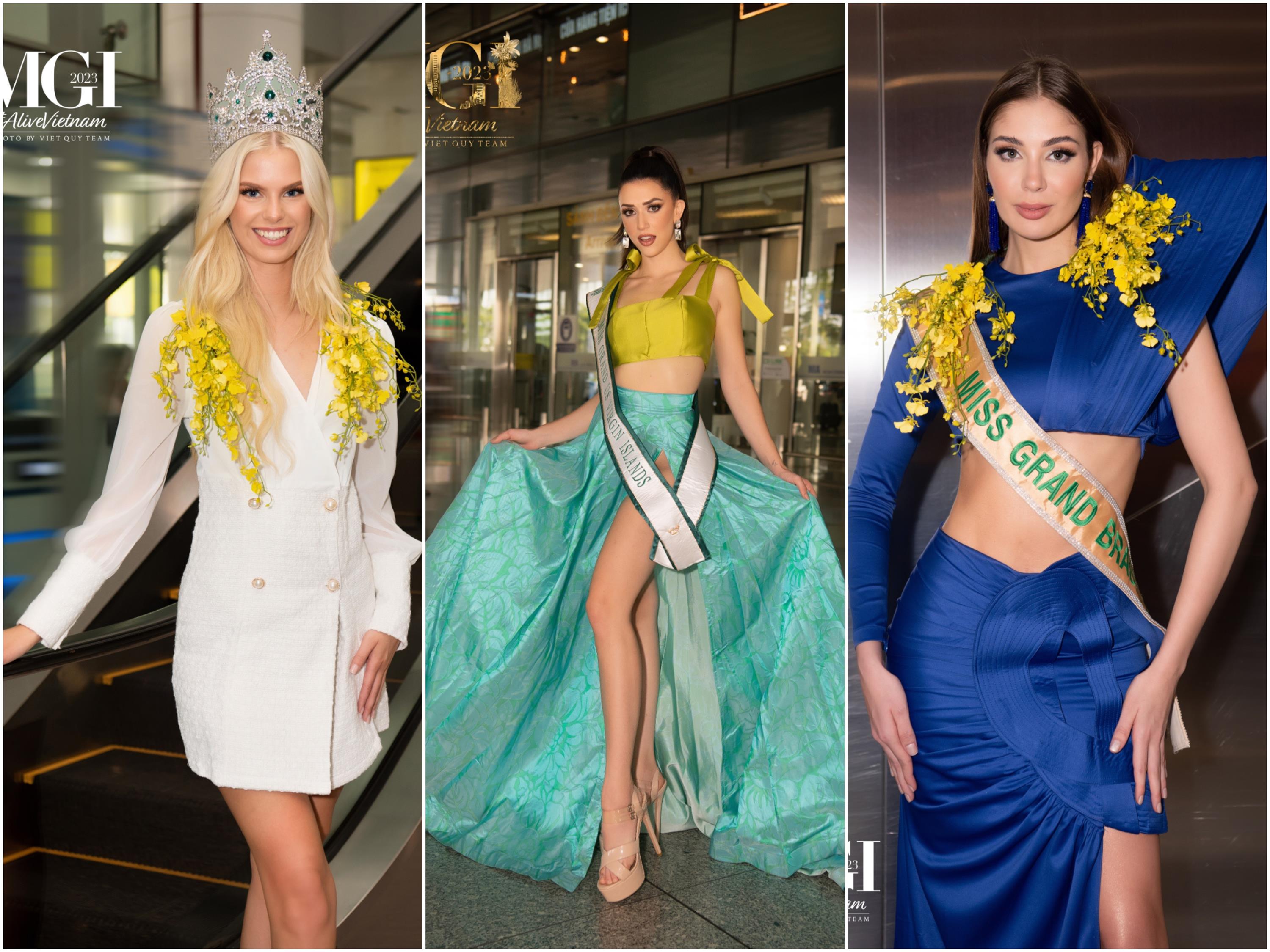 Những thí sinh Miss Grand International 2023 đầu tiên đã đến Việt Nam-4