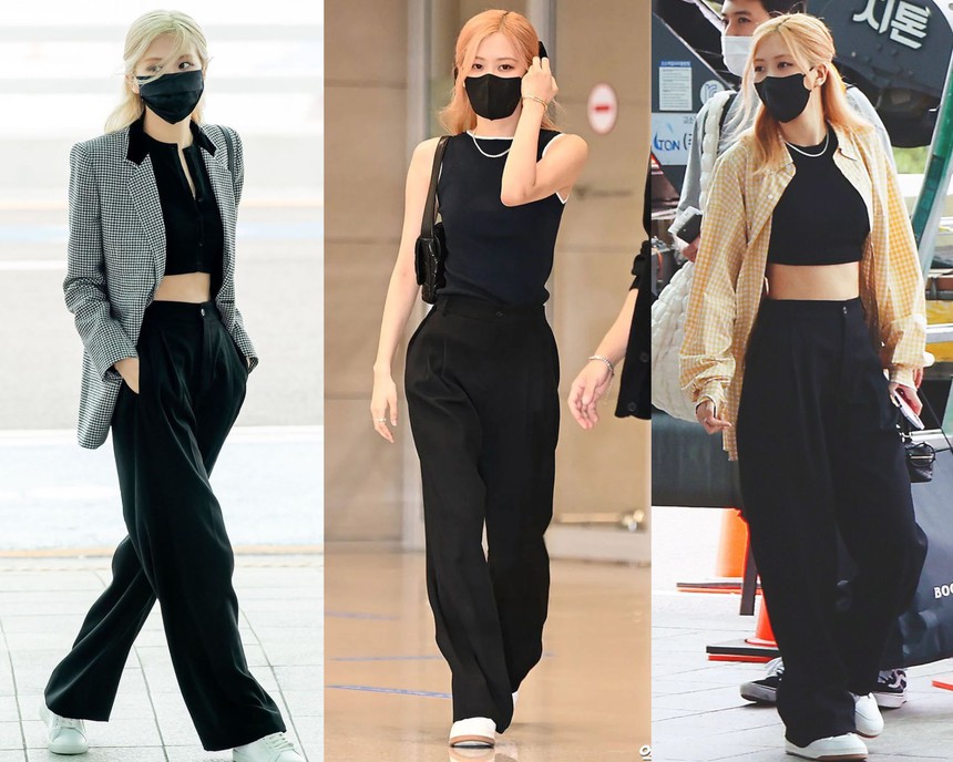 4 kiểu quần dài giúp phong cách của Rosé luôn sang trọng-5