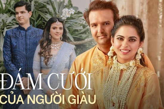 3 đám cưới xa hoa của giới siêu giàu: Có vị tỷ phú mời cả dòng họ đến Việt Nam tham dự hôn lễ