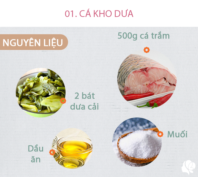 Cơm chiều 4 món siêu chất lượng, nhìn là muốn ăn ngay-2