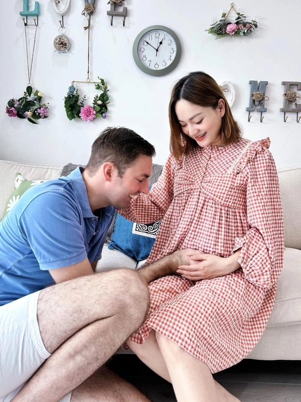 Diễn viên Lan Phương mang bầu lần 2: Vật vã ốm nghén nặng, không thể ôm người thân vì lý do này-2