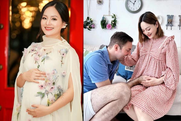 Nữ diễn viên Việt nổi tiếng gây tranh cãi vì đi giày hơn chục phân dù đang mang bầu 5 tháng-3