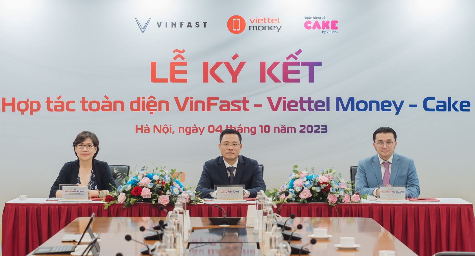 Vinfast hợp tác chiến lược với Cake by VPBank và Viettel Money-1
