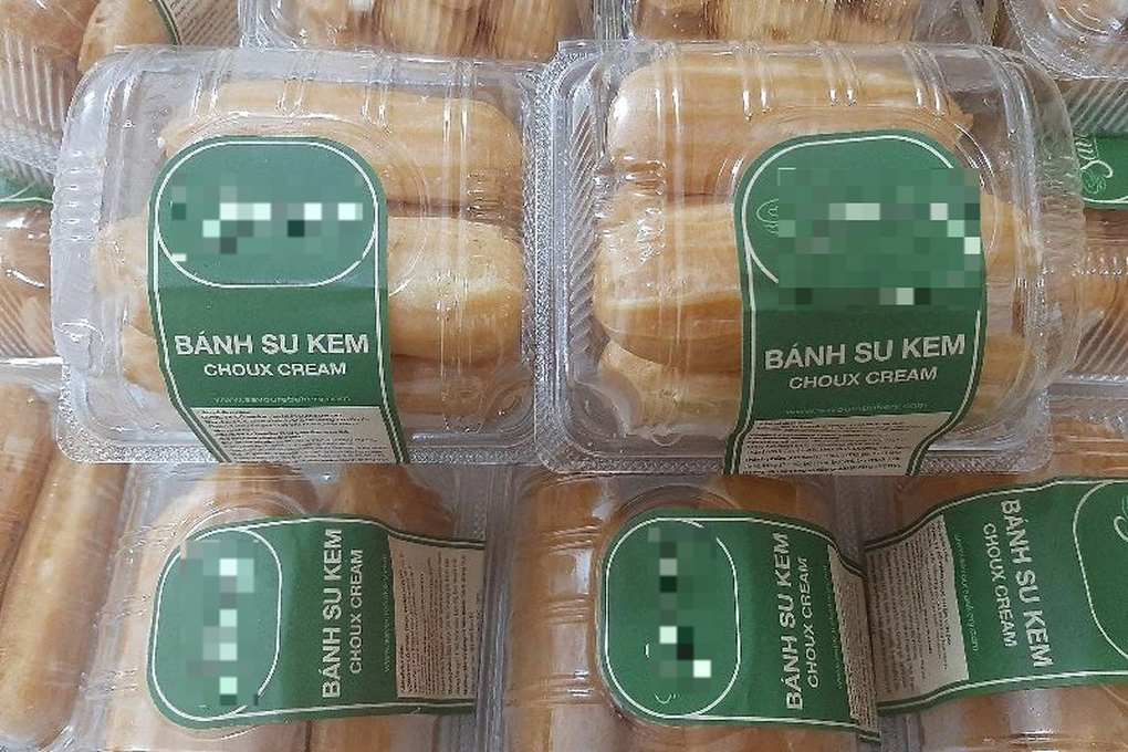 Bánh su kem không tem mác, không rõ hạn sử dụng được bán tràn lan-3