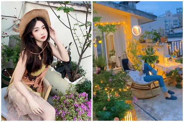 Cải tạo sân thượng thành vườn rộng 250m2, nhìn ngỡ như Đà Lạt thu nhỏ”-12