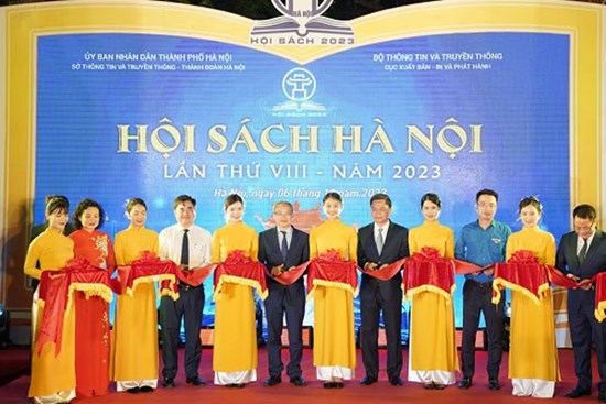 Khai mạc Hội Sách Hà Nội lần thứ VIII năm 2023: “Thắp lửa tri thức - Kiến tạo tương lai”