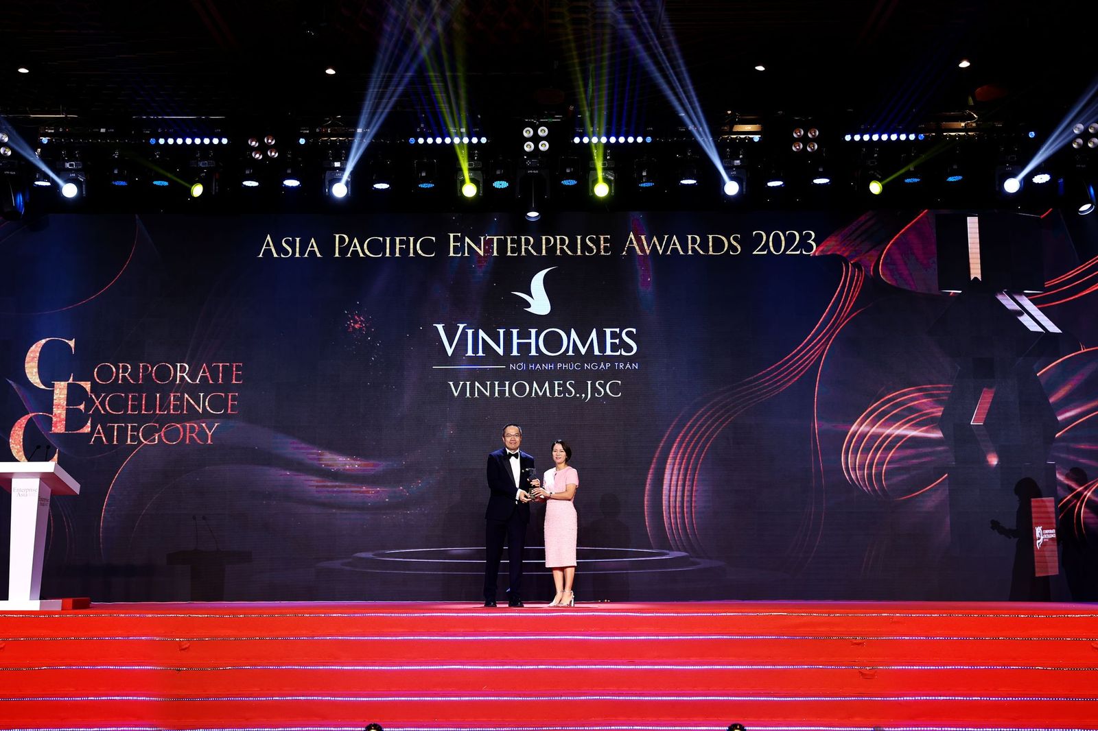 Vinhomes nhận cú đúp giải thưởng doanh nghiệp châu Á 2023-2