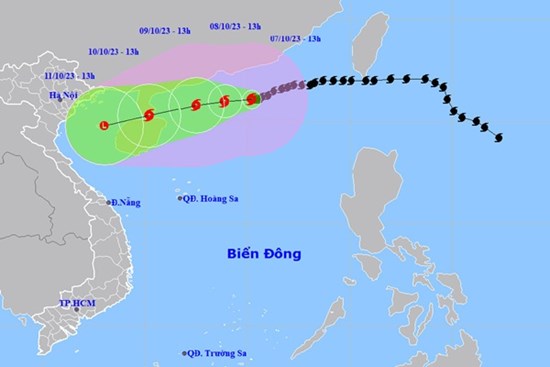 Bão số 4 diễn biến lạ thường, áp thấp mới xuất hiện