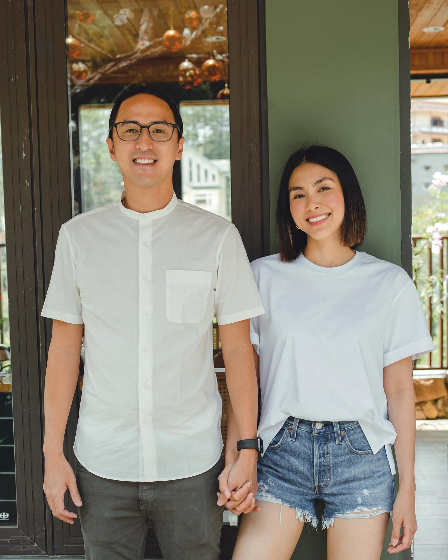 Thời trang cặp đôi sang xịn mịn của Tăng Thanh Hà và Louis Nguyễn-6