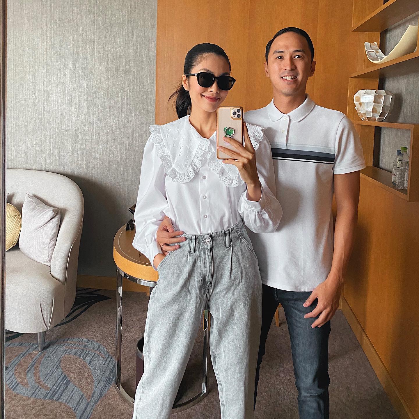 Thời trang cặp đôi sang xịn mịn của Tăng Thanh Hà và Louis Nguyễn-8