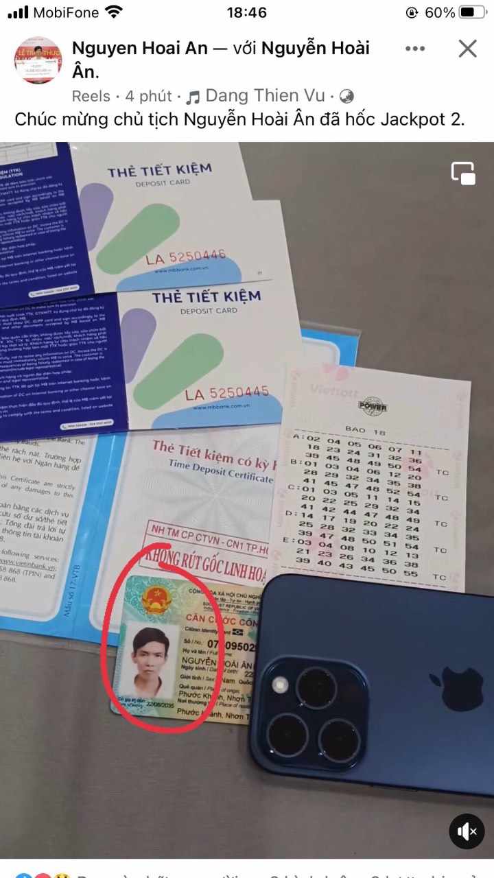 Người nhận giải Jackpot không đeo mặt nạ trúng tiếp Jackpot 2 của Vietlott?-2