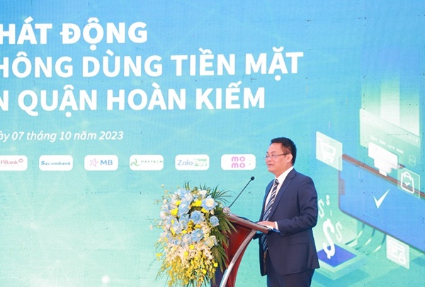 Hà Nội: Phát động thanh toán không dùng tiền mặt tại quận Hoàn Kiếm-2