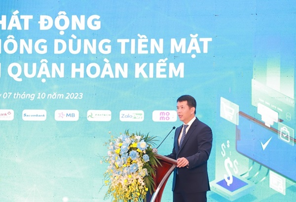 Hà Nội: Phát động thanh toán không dùng tiền mặt tại quận Hoàn Kiếm-3