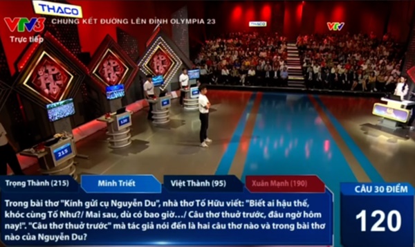2 câu hỏi gây tranh cãi nhất Chung kết Olympia 2023, ban cố vấn phải lên tiếng đính chính-3