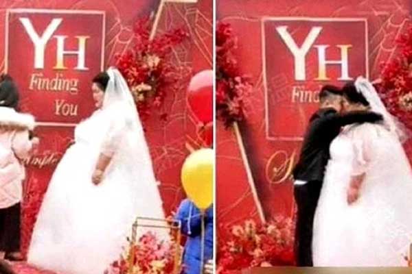 Cô dâu nặng 200kg bị chế giễu, phản ứng của chú rể khiến quan khách xấu hổ-1