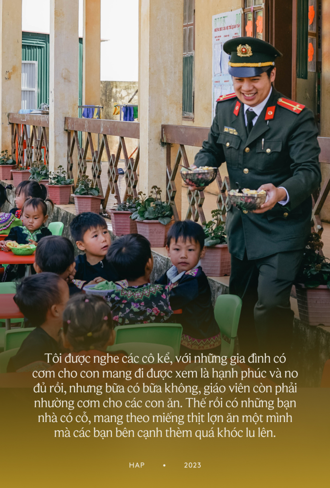 Chuyện chàng Trung uý vùng cao nuôi cơm trưa cho hàng nghìn em nhỏ: Để cơm trắng nước lã chẳng còn là bữa ăn mỗi ngày-2